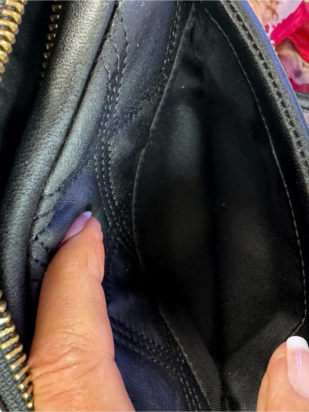 Tory Burch Black Quilted Leather Mini Crossbody Camera Bag